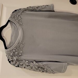 4 For $20 Lace shoulder tshirt